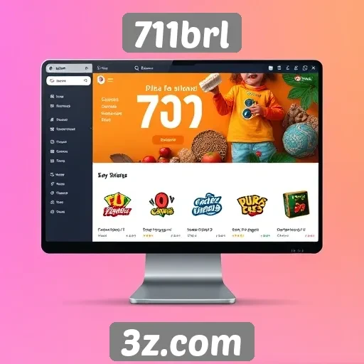 Interface e usabilidade do site 711brl