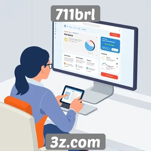 Experiência do usuário no site 711brl