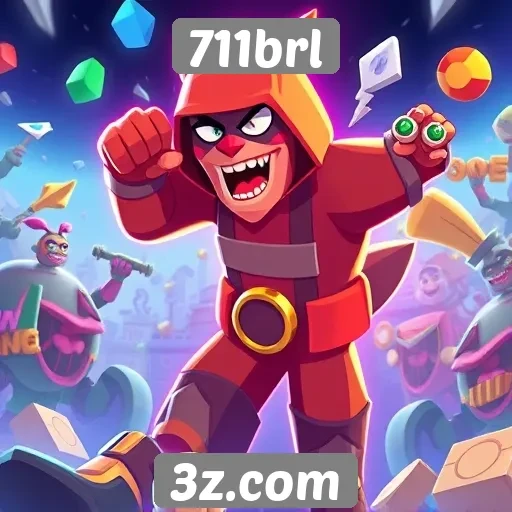 Variedade de jogos disponíveis no 711brl